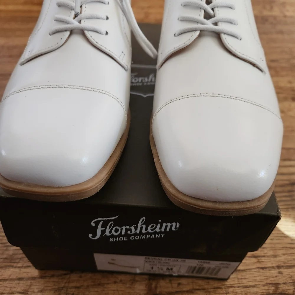 Florsheim Reveal Cap Toe Oxford Kids Shoes